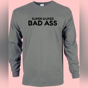 Long Sleeve Black Shirt Graphic Tee